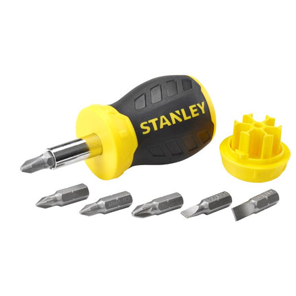 STANLEY MULTIBIT STUBBY SCHROEVENDRAAIER