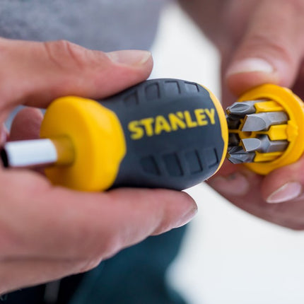 STANLEY MULTIBIT STUBBY SCHROEVENDRAAIER