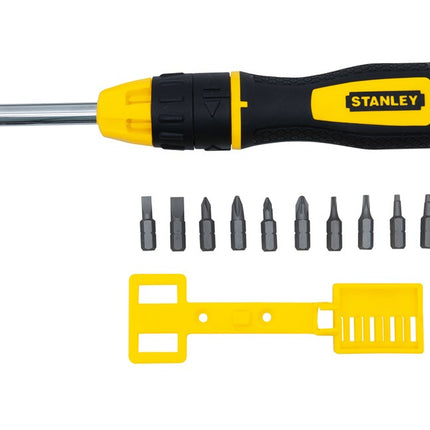 STANLEY MULTIBIT SCHROEVENDRAAIER MET RATEL