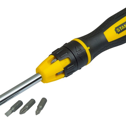 STANLEY MULTIBIT SCHROEVENDRAAIER MET RATEL