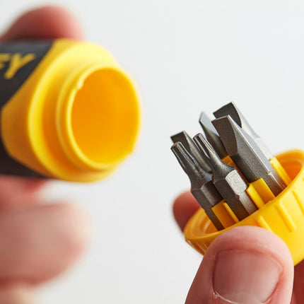 STANLEY MULTIBIT SCHROEVENDRAAIER MET RATEL