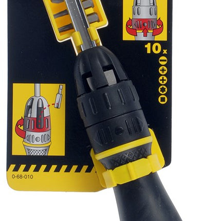 STANLEY MULTIBIT SCHROEVENDRAAIER MET RATEL