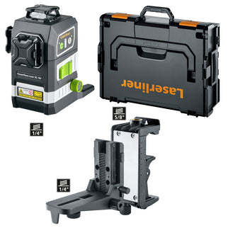 Laserliner PowerPlane-Laser 3G Multi-18V Set - 036.380L