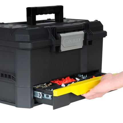 Stanley Gereedschapskoffer 19" M/drukslot en Laden – 1-70-316