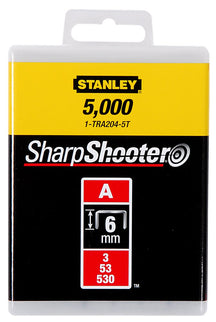 Stanley Nieten 6mm TYPE A - 5000 stuks – 1-TRA204-5T