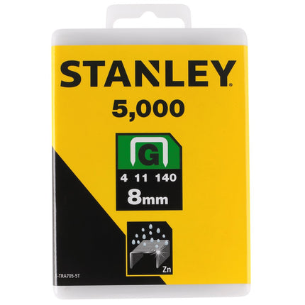 Stanley Nieten 8mm TYPE G - 5000 stuks – 1-TRA705-5T