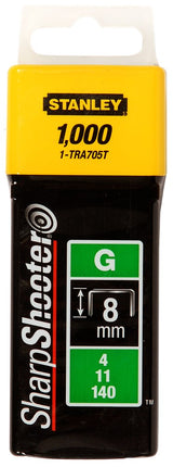 Stanley Nieten 8mm TYPE G - 5000 stuks – 1-TRA705-5T