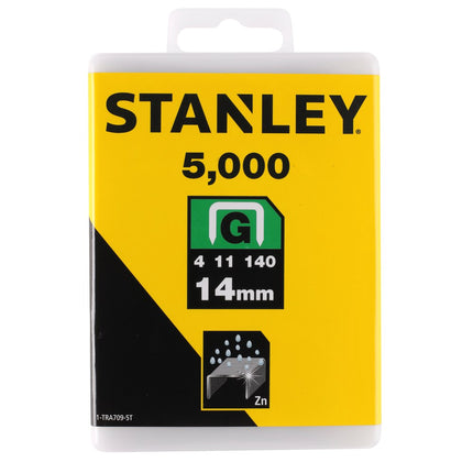 Stanley Nieten 14mm TYPE G - 5000 stuks – 1-TRA709-5T