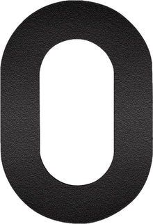 Huisnummer rvs mat zwart Oxloc