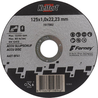 Doorslijpschijf Kelfort