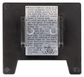 Makita Schaafbeitel Afstelmal Afstelplaat – 155270-7