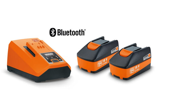 Fein Accu Starterset 18V 2 ST. 6.0Ah Accu's + ALG 80BC Snellader – 92604323010