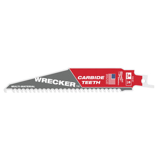 Afbeelding MILWAUKEE® multimateriaal: zware wrecker™ carbide getande sloopbladen Multi-Material: Wrecker with carbide teeth