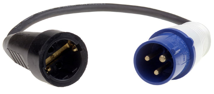 Connectra Verloopsnoer 25cm NWPK 3X1,5 – 48905