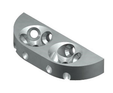 GB BLINDE HOUTVERBINDING 110X40X18         ALU