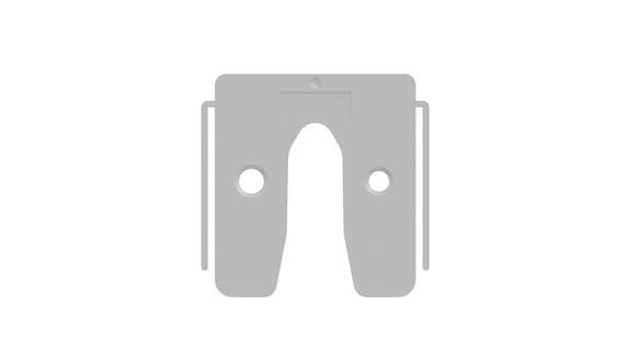 GB Uitvulplaatje Transparant 1 KS 50X50 – 34501.B006