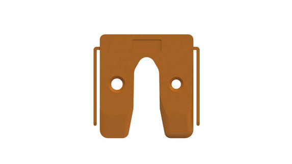 GB Uitvulplaatje Oranje met Stelpootje 2 KS 50X50 – 34502.B006