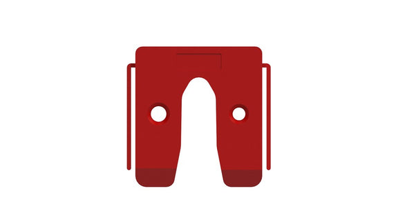 GB Uitvulplaatje Rood met Stelpootjes 5 KS 50X50 – 34505.B006