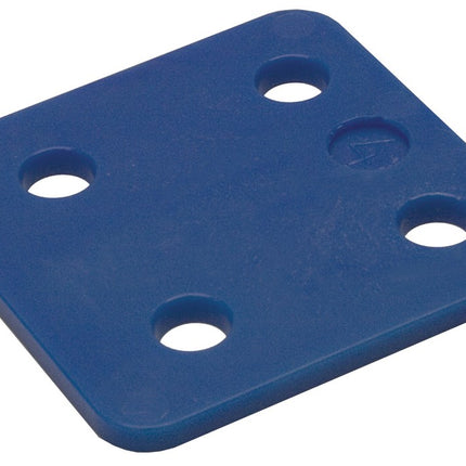 GB Drukplaat Zonder Sleuf Blauw 4 KS 70X70 – 34704.B048