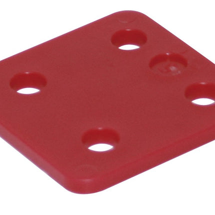 GB Drukplaat Zonder Sleuf Rood 5 KS 70X70 – 34705.B048