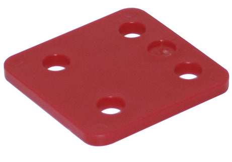 GB Drukplaat Zonder Sleuf Rood 5 KS 70X70 – 34705.B048