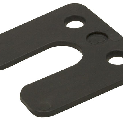 GB Drukplaat met Sleuf Zwart 3 KS 70X70 – 34743.B048