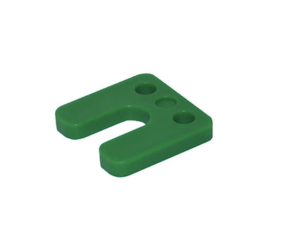 GB Drukplaat met Sleuf Groen 10 KS 70X70 – 34750.B048