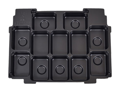 Makita KOFFERINZET/INLAY 12X ACCU CXT