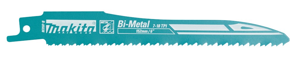 Makita ReciproZaagblad 132 MET. S123X Reciprozaagblad Metaal – B-05038