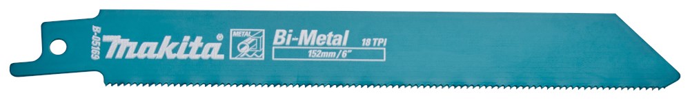 Makita Reciprozaagblad Metaal 132mm Rec.Zaagblad 132 Met. S922EF 10st – B-05169-2