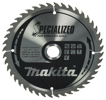 Makita Zaagblad Hout 165X20X1,45 44T 23G Zaagblad 165X20X1,45mm – B-53229
