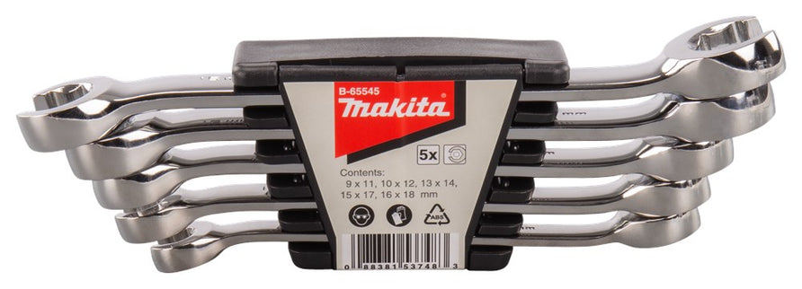 Makita Ringsleutelset OPEN 5-Delig – B-65545