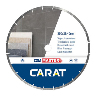 Carat Diamantzaag Tegels Ø350X25,40mm TYPE CSM Master - Tegels/natuursteen – CSMM350400