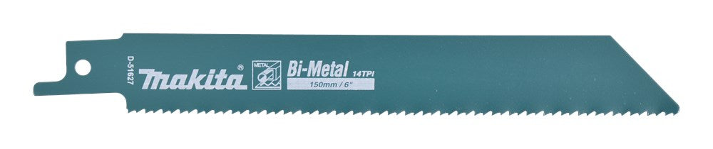 Makita Reciprozaagblad Metaal Rec.zaagbl Bi-M 152X19X0,9 1,8 – D-51627
