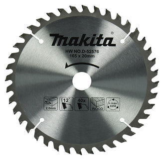 Makita HM Zaagbl 165X20X2 T40 – D-52576