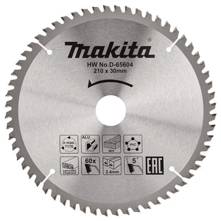 Makita Zaagblad Multi 210X30 60T 5G Multizaagblad 210X30X2,4 – D-65604