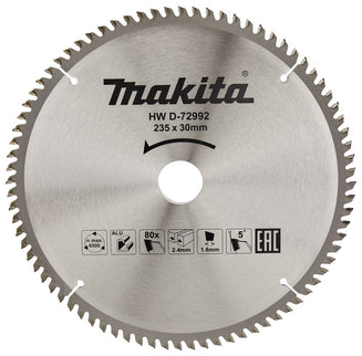 Makita HM Zaagblad ALU 235X30 80T 5G – D-72992