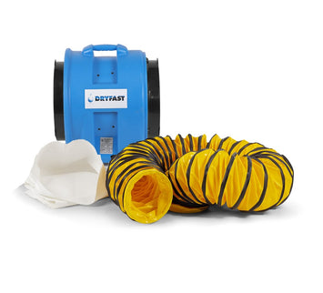 DRYFAST VENTILATOR DAF7500 SET MET 1 STOFZAK EN 1 SLANG 10M