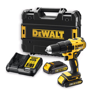 DeWALT 18v xr brushless schroef-/boormachine 2x 1,5ah in tstak DCD777S2T