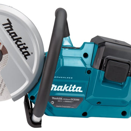 Makita DCE090ZX1 2X18V Doorslijper 230 mm