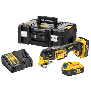 DeWALT 18v xr brushless oscillerende multitool met 3 snelheden 2x5.0ah DCS356P2