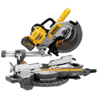DeWALT 54v xr flexvolt 250mm afkort- en verstekzaag - 2x 6.0ah accu's en snellader DCS727T2