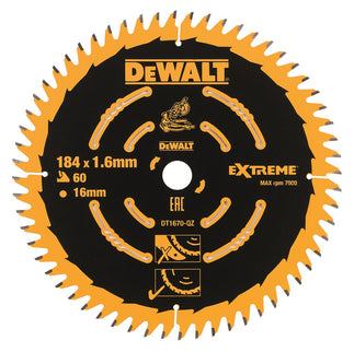 DeWALT Cirkelzaagblad DT1670