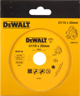 DeWALT Diamant zaagblad nat DT3714