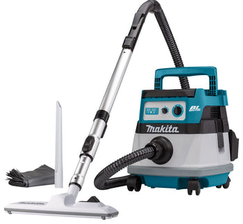 Makita DVC865LZX3 2X18V Stofzuiger AWS Droog en Nat