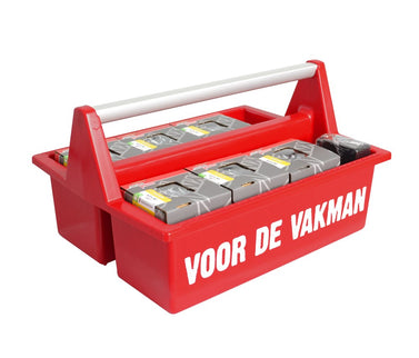 Dynaplus gereedschapsbak rood 4.0x40 met bitset