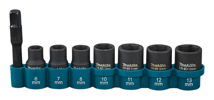 Makita Krachtdoppenset 8-DLG 1/4" – E-12289