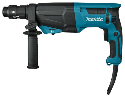 Makita HR2670FT COMBIHAMER 230V MET VERWISSELBARE BOORKOP