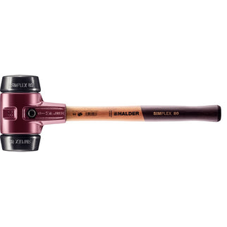 Halder Rubber Hamer 80mm Verwisselb. – 3002080