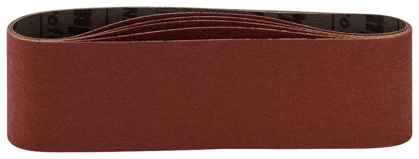 Makita SET Schuurbanden 76X610 5 stuks K80 ROOD Schuurband 610X76 – P-37334